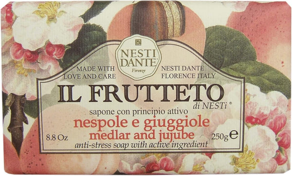 Nesti Dante Il Frutteto Anti-Stress Soap - Medlar & Jujube, 250g/8.8oz