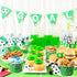 50 Pcs 9 oz Sport Party Paper Snack Cups, Disposable Dessert Bowls for Ice Cream, Soup, Party Supplies (Soccer)