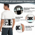 Back Brace for Lower Back Pain Relief, 8 Support Belts, Large Area Aluminum Support for Herniated Disc & Sciatica