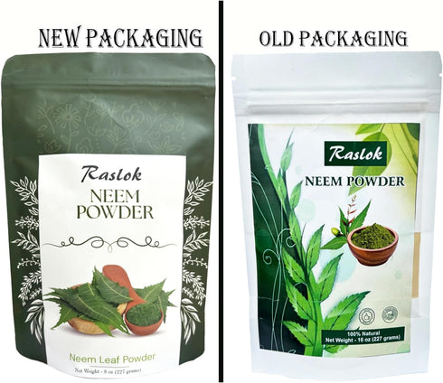 Neem Powder |100% Pure and Natural Neem Powder | Very Bitter Neem Supplement for Skin,Hair and Detox (8 oz)