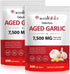 ZUZOKKAHA Aged Garlic Extract Softgels - 7,500mg Equivalent Strength (15:1 Concentrate) - Supports