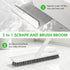 SetSail 48-Inch 2 1 Tilb Floor Scrub Brush, Scrub Brush with Long Adjustable Handle in Scraper Brush Stiff Bristle
