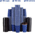 Kindpack 16 oz (90 Set) Disposable Coffee Cups with Lids and Straws - Togo Hot Paper Coffee Cup with Lid To Go