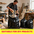 Zokaitwy 55-60 20 Count, 2 Packing Gallon Trash Bags Mil Heavy Duty Trash Bags, Durable & Tear-Resistant Trash Can