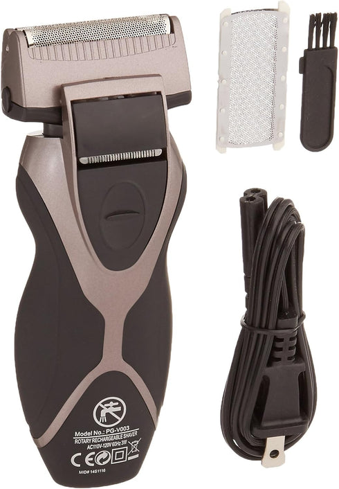 VIVITAR PG-V003 FoilDuo 2-Head Foil Shaver, Black