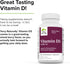 Terry Naturally Vitamin D3 5,000 IU, 90 Chewable Tablets, Mixed Berry Flavor, Supports Strong Bones & Immune System