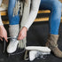 Wool Shoe Inserts - Universal for Winter & Summer - Ultra Thin Sheepskin Insoles for Women and Men