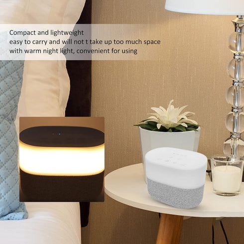 YuRui TENG 26 Portable White Noise Machine, Sleep Sounds Machine with Sounds, Volume Night for Adults, Compact Sound