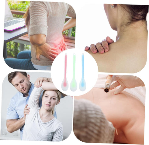 Hammer 38cm Pat Silicone Massage Pat Body Patting Handheld Massager for Shoulder Leg Back Knocker Guasha Relaxation