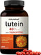 Lutein 40mg and Zeaxanthin 1,600mcg - 360 Softgels with Omega-3s, Astaxanthin & Phospholipids for Eye Antioxidant