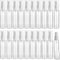 20Pcs 10ml Airless Pump Bottle Set - Refillable Plastic Vacuum Dispenser for Lotion & Toiletries