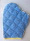 Soft Microfiber Dust Mitt, Comfortable Reusable Cleaning Cloth Glove for Living Room, Bathroom, and Kitchen | Blue