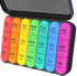Daviky 7 Day Pill Organizer, Daily Pill Box 3 Times a Day, Weekly Medicine Cases for Vitamins and Medication
