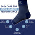 SB SOX Plantar Fasciitis Relief Socks, Ankle Brace Compression Sleeve, Arch Support for Foot Pain, Navy, Small