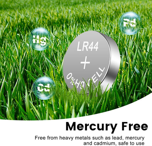 Vtreneg 10 Pack LR44 AG13 357 303 L1154F A76 SR44 1.5V Batteries Alkaline Battery for Toys Calculators Digital Calipers