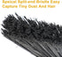 Sturdy Outdoor & Indoor Angle Broom - Yellow, Long Handle for Garage and Kitchen Use