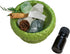 LUXE COVE Spring Collection Essential Oil Diffuser Set Green Plaster Aromatherapy Diffuser with Natural