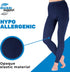 Plus Size Footless Compression Pantyhose for Women, 20-30mmHg Circulation Support High Waist Tights for Pain Relief