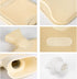 HomeTop Classic Rubber Hot Water Bottle in Cream White - Premium Quality