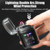 Electric Lighter, Waterproof Outdoor Lighter, Plasma Dual Arc Lighter, Rechargeable for Camping, Hiking, Survival Gear
