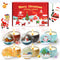 Obcxin Christmas Scented Candle Gift 6 Pack, Christmas Candles for Home Scented, 100%