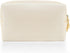 Small Portable Makeup Bag for Women, Waterproof Cosmetic Pouch for Travel, Toiletry Bag (Beige, Normal)