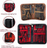 Manicure Set - Complete Stainless Steel Nail Clippers & Care Tools in Luxurious Leather Travel Case, 26-Piece Kit