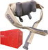 Neck and Shoulder Heat Massage, Cordless Deep Tissue 6D Expert Kneading Massage, Constant Temperature Heating, Wide