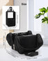 MONSTINA Makeup Brush Organizer Bag, Large Capacity Portable Stand-Up Holder for Professional Makeup Brushes