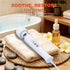VZVJTR Wired Full Body Massager, Strong Handheld Vibration for Sports Recovery (White)