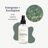 Calyan Wax Co. Evergreen & Eucalyptus Natural Room Spray, 4 Fl Oz, Infused with Essential Oils