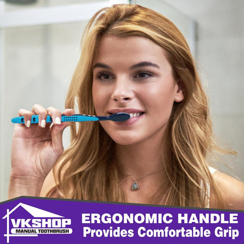 100 Bulk Travel Toothbrushes | Portable Individually Wrapped Toothbrush for Adults & Children | Disposable Soft Bristle