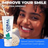 Coral White Mint Toothpaste, Natural Fluoride SLS Free, Coral Calcium Remineralizing, 4 Ounce (3 Pack)