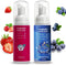 Fluoride Free Foam Kids Toothpaste, ELOTAME Natural Teeth Clean and Whitening, Organic Travel Toothpaste