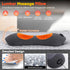 Zhaotingrui 3 1 in Back Massager, Electric Lumbar Support Pillow Heat Vibration Massage Lower Back Spine Decompression