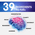 Brain Supplements for Memory and Focus - Nootropic Support with Bacopa, Cognitive Vitamins, 120 Capsules
