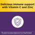 Nature Made Elderberry with Vitamin C and Zinc, 60 Elderberry Gummies, Dietary Supplement for Immune Support