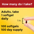 Nature Made Krill Oil 500mg, Superior Absorption with Astaxanthin, Omega 3s for Heart Health, 100 Softgels