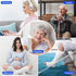 Ioryzek 2 Walking Boot Socks air Cam Walker Cast Socks Pairs Fracture Boot Brace Sock Surgical Orthopedics Sock for Men