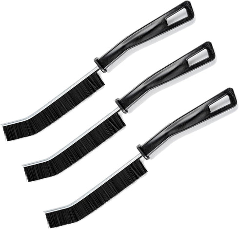 zffkz 3 Pcs Crevice Cleaning Brush, 23cm Toilet Brush - Non-Slip Grip, All-Surface