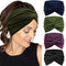 IVARYSS Extra Wide Headbands for Women, Non-Slip 7'' Large Twist Knotted Stretchy Hair Accessories, 4 Pack