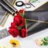 MAGIDOVE 20 Sheets Flower Bouquet Wrapping Paper Set - Waterproof with Flower Pins, Ribbons, 3D Butterflies, Cards