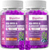 Sea Moss Gummies & Elderberry - Vitamin C + Zinc – Immune & Thyroid Support Gummy Bears for Kids & Adults - 120 Gummies