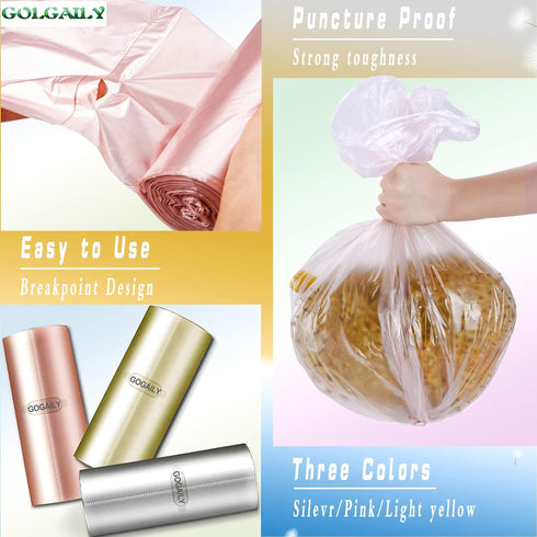 150 Count 2 – 2.6 Gallon Small Trash Bags, Garbage Bags, 10 Liter