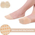 2 Pairs Metatarsal Pads - Honeycomb Fabric Forefoot Cushions for Women, High Heels Invisible Soft Toe Pads for Pain