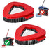 Scrub Brush, 2 Pcs Spin Mop Scrub Brush Head Compatible with EasyWring 1-Tank System for Bathroom and Kitchen