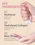 DERMAL Wine Collagen Essence Korean Facial Mask, Pack of 10, Hydrating & Revitalizing Sheet for Tired Skin