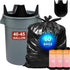 Joylake 40-45 Gallon Heavy Duty Trash Bags 60 Count 1.2 Mil with 4