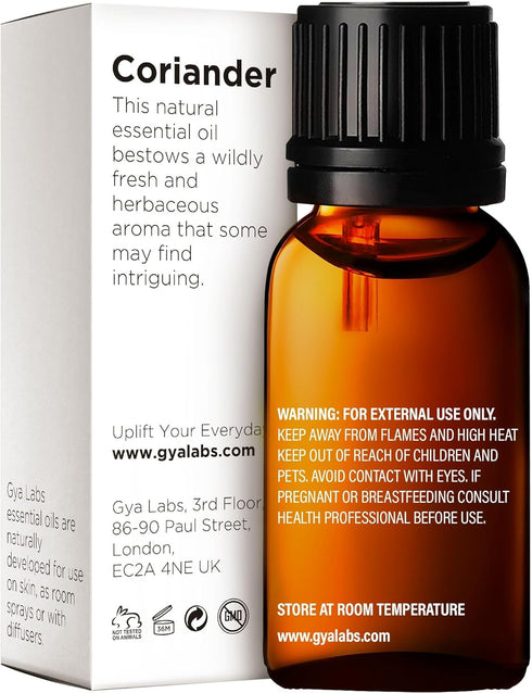 Set Set 2x0.34 oz Coriander & Roman Chamomile Essential Oil - Aromatherapy Grade Essential Oils - fl