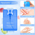 Set 3 0.67 oz of Power Mist Hydrating Hand Sanitizer Spray Bulk Travel Size Refreshing Hand Sanitizer Fl. Compact Card